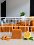 Turmeric Lemon + Kojic Brightening Soap (Pre-Order August 25 Shipping)